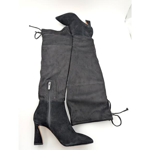 Vince Camuto Taplana Pointed Toe Over the Knee Boots Black Size US5M EU35 - Picture 9 of 11